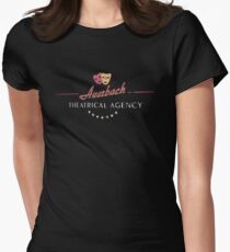 Agent Carter Auerbach Theatrical Agency Women's Fitted T-Shirt