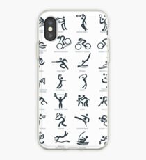 Olympics Icon Pictograms iPhone Case