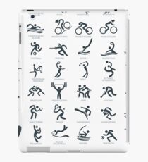 Olympia-Symbol Piktogramme iPad-Hülle & Skin