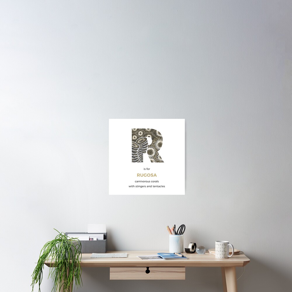R is for Rugosa Poster