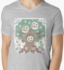 Wood Owl Woods Men's V-Neck T-Shirt