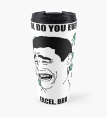 Taza de viaje Jaja, ¿incluso EXCEL BRO?