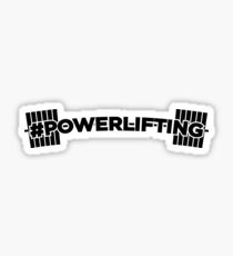 #Powerlifting Bar Sticker
