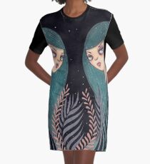 The Twins Graphic T-Shirt Dress