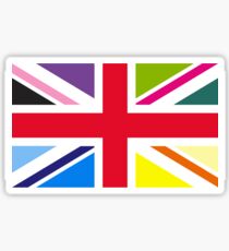 Union Jack (Multi Coloured) Sticker