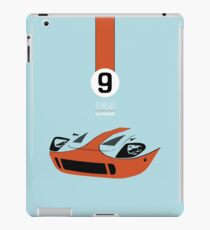 1968 Race Winning #9 Racecar iPad Case/Skin