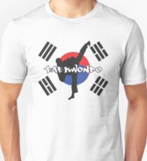 Taekwondo T-shirt unisexe