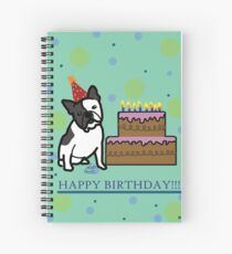 Birthday Doggie Spiral Notebook