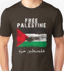 Vintage Free Palestine T shirts & Gifts Slim Fit T-Shirt