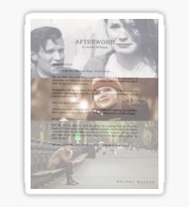 Afterword By Amelia Williams Sticker