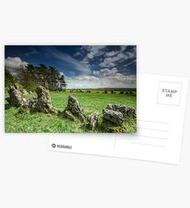 The Rollright Stones in Spring Postcards