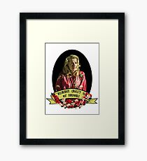 It is the one unforgivable thing in my opinion. Framed Print