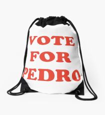 Vote For Pedro Drawstring Bag