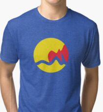 Camiseta de tejido mixto Bandera de Grand Rapids