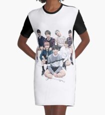 BTS T-Shirt Kleid