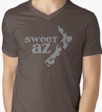 Sweet Az with tatoo New Zealand map Men's V-Neck T-Shirt