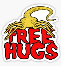 Free Face Hugs Sticker