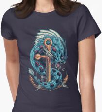 Mega Dragon Rage Women's Fitted T-Shirt