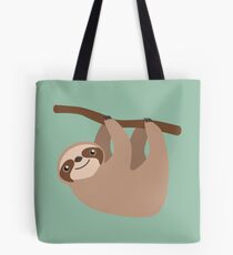 Cute Sloth on a Branch Tote Bag