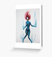 Teleport Greeting Card