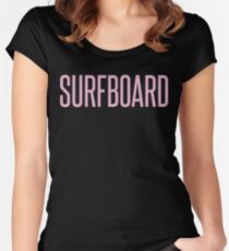 Surfboard Women's Fitted Scoop T-Shirt