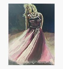 The Pink Dress Photographic Print