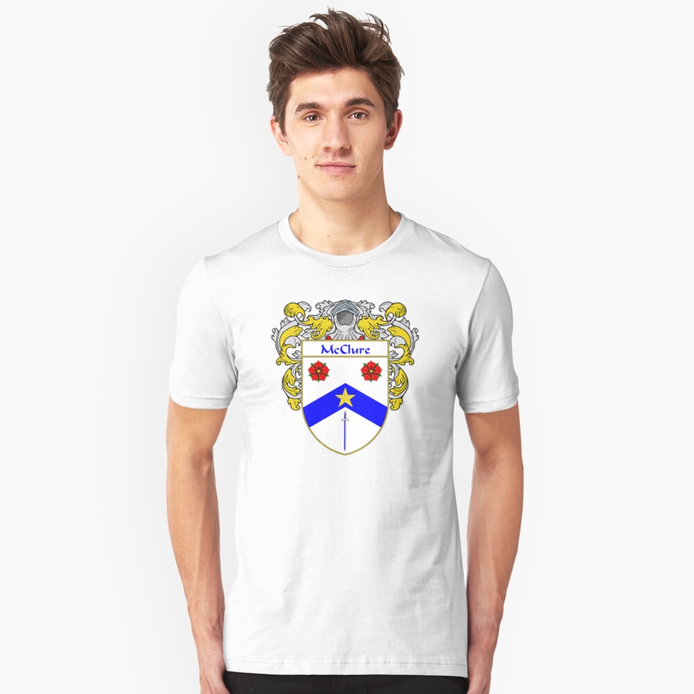 "McClure Coat of Arms/Family Crest" Tshirt by IrishArms Redbubble