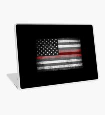 The Thin Red Line - American Firefighter Laptop Skin