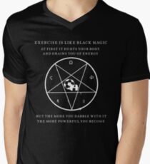 Black Magic Exercise Men's V-Neck T-Shirt