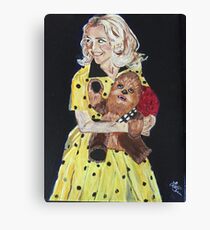 Blanche and Chewy Canvas Print