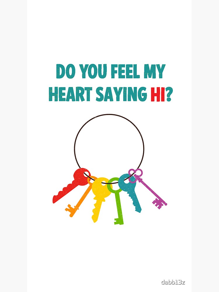 "Fun Home Ring of Keys" Sticker by dabb13z Redbubble