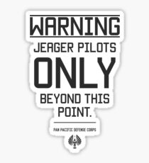Pegatina Solo para pilotos de Jeager