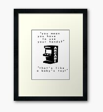 Baby's toy Framed Print