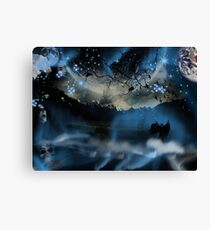 The Blue Mists Of Time Canvas Print