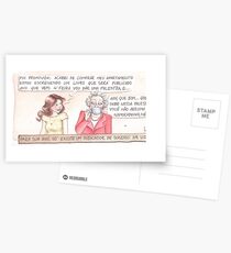 Comic - Grandmother (in Portuguese) Postcards