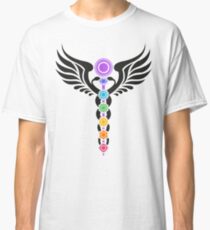 Caduceus - Kundalini - 7 Chakras Classic T-Shirt