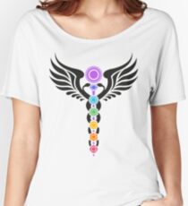Caduceus - Kundalini - 7 Chakras Women's Relaxed Fit T-Shirt