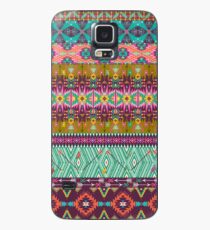 Seamless colorful aztec pattern with birds and arrow Case/Skin for Samsung Galaxy