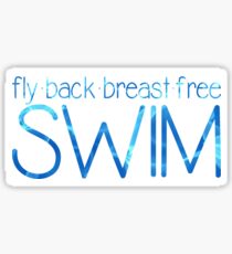 Schwimmen Sticker