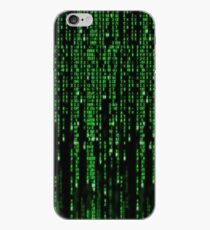 Matrix code style design iPhone Case