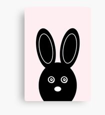 Bunny Boo - Pink Canvas Print