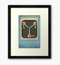 Flux Capacitor Framed Print