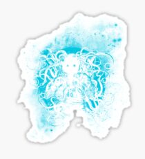 Pegatina terror del espacio profundo