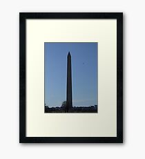 Washington Monument Framed Print