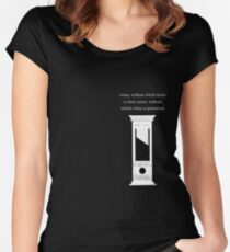 Terror and Virtue Women's Fitted Scoop T-Shirt