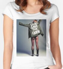 Kate Moss Women's Fitted Scoop T-Shirt