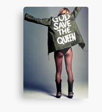Kate Moss Metal Print