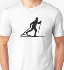 Cross country skiing Unisex T-Shirt