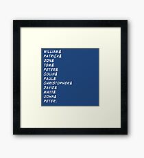 doctor&who Framed Print