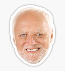 Hide the Pain Harold Sticker